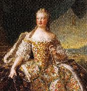 Marie-Josephe de Saxe, Dauphine de France (1731-1767), dite autrfois Madame de France Jjean-Marc nattier
